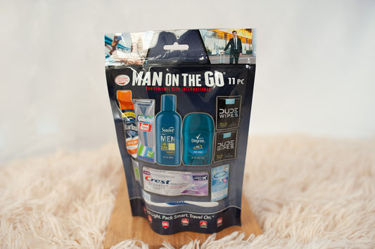 Man on the go set