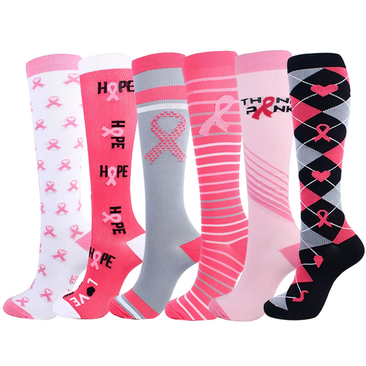 Breast Cancer Socks